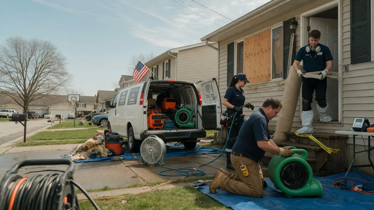 Water Damage Restoration in Columbia, SD near me